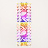 Tapis De Yoga Southwest Native Sunrise in Rainbow (Devant)