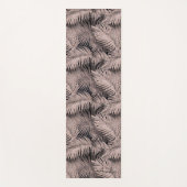 Tapis De Yoga Sparkling Palm Leaves Pattern (Devant)