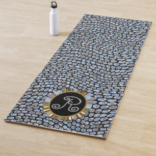 Tapis De Yoga Special super de monogramme d'élégance