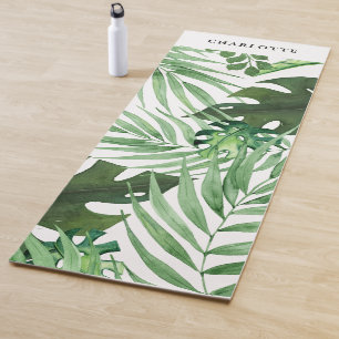 Tapis De Yoga Spécifique au client, botanique, palmier