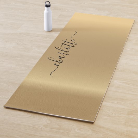 Tapis De Yoga Spécifique au client, or (Imiter) (En situation)