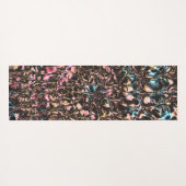 Tapis De Yoga Spirale de pierres précieuses (Dos (Horizontal))