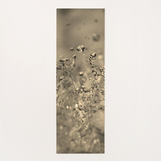 Tapis De Yoga Splash d'or (Dos)