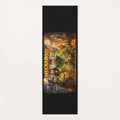 Tapis De Yoga Spooky robot Halloween yoga mat de (Devant)