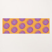 Tapis De Yoga Sri Yantra - Symbole hindouiste Design 1 (Dos (Horizontal))