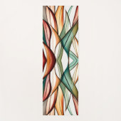 Tapis De Yoga Stained-Glass Grass (Devant)
