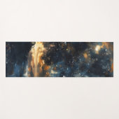 Tapis De Yoga Starry Celestin Tree Dreamscape (Devant (Horizontal))
