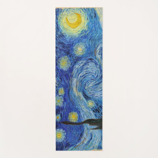 Tapis De Yoga Starry Night, Vincent van Gogh (Devant)