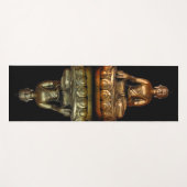 Tapis De Yoga Statues de Bouddha (Devant (Horizontal))