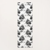 Tapis De Yoga Stella le chat gris (Dos)