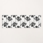 Tapis De Yoga Stella le chat gris (Devant (Horizontal))