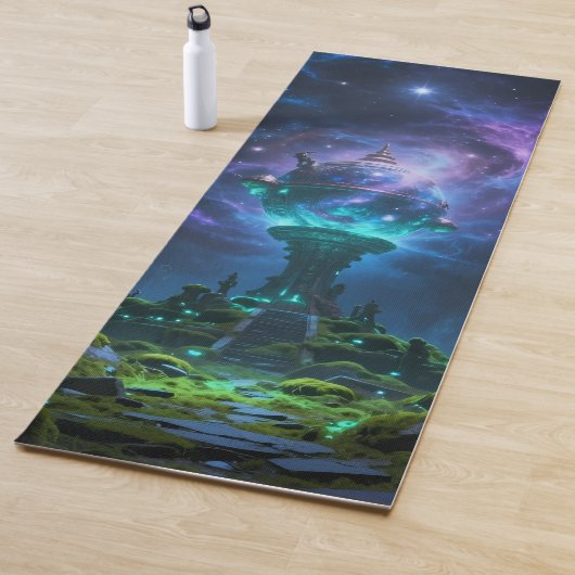 Tapis De Yoga Sternenpfad – Reise durch das Universum (En situation)