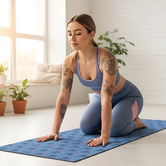 Tapis de yoga Stitch