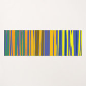 Tapis De Yoga Stripes Pattern (Devant (Horizontal))