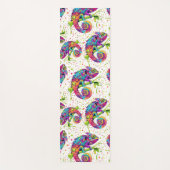 Tapis De Yoga Style d'aquarelle des teintures Chameleon (Devant)
