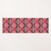 Tapis De Yoga Style de tissu de boue africaine | Conception à de (Devant (Horizontal))