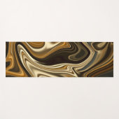 Tapis De Yoga Style Marbre magnifique - Mont Blanc Brown (Devant (Horizontal))