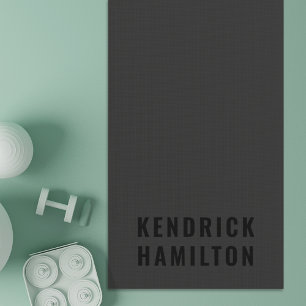 Tapis De Yoga Style tendance Black Out moderne minimaliste simpl