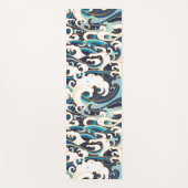 Tapis De Yoga Style Wave japonais (Devant)