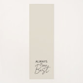 Tapis De Yoga Stylish moderne (Devant)