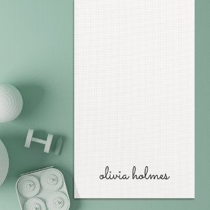 Tapis De Yoga Stylish monogram Minimaliste moderne