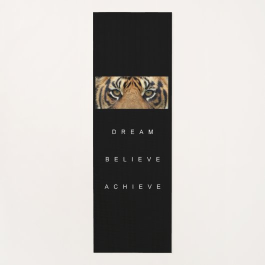 Tapis De Yoga Succès Citer Dream Croire Atteindre Motivationnel (Devant)