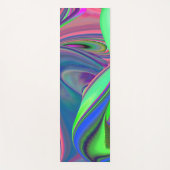 Tapis De Yoga Summerfeel, Rainbowart 3D Abstrait (Devant)