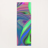 Tapis De Yoga Summerfeel, Rainbowart 3D Abstrait (Dos)