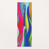 Tapis De Yoga Summerrainbow, Rainbowart 3D Abstrait (Devant)