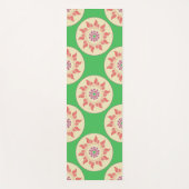 Tapis De Yoga Sunburst Mandala Paisible Yoga Mat (Devant)