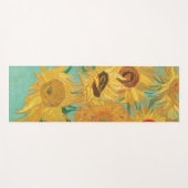 Tapis De Yoga Sunflower de Vincent Van Gogh (Devant (Horizontal))