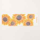 Tapis De Yoga Sunflower Namaste (Devant (Horizontal))