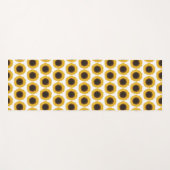 Tapis De Yoga Sunflowers (Devant (Horizontal))