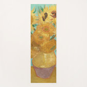 Tapis De Yoga Sunflowers Vincent van Gogh (Devant)