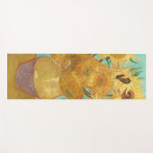 Tapis De Yoga Sunflowers Vincent van Gogh (Devant (Horizontal))