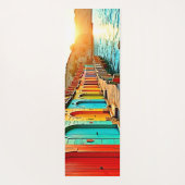 Tapis De Yoga Sunset Bliss : Hues Balnéaires (Dos)