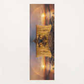 Tapis De Yoga Sunset Ocean Cliff (Devant)