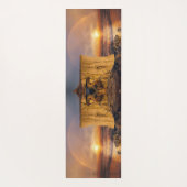 Tapis De Yoga Sunset Ocean Cliff (Dos)