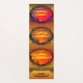 Tapis De Yoga Sunset Plaza Marina 2584 (Dos)