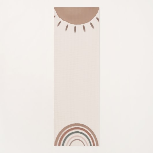 Tapis De Yoga Sunshine & Rainbows Yoga Mat (Devant)