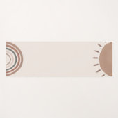 Tapis De Yoga Sunshine & Rainbows Yoga Mat (Devant (Horizontal))
