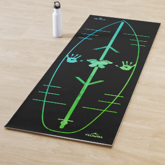 Tapis de Yoga Surf par Yeowga