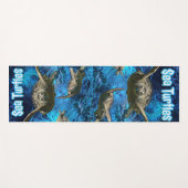 Tapis De Yoga  Surf Shop Sea Turtles (Devant (Horizontal))