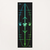 Tapis De Yoga Surf Yoga Mat par Yeowga (Devant)