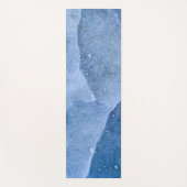 Tapis De Yoga Surface de glace bleue (Devant)