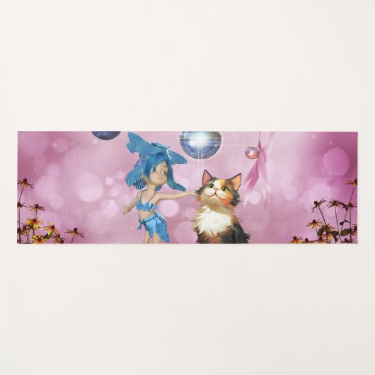 Tapis De Yoga Sweet fairy (Devant (Horizontal))