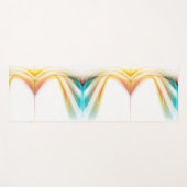 Tapis De Yoga Swirls 2 (Devant (Horizontal))