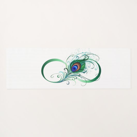 Tapis De Yoga Symbole de l'Infinity (Dos (Horizontal))