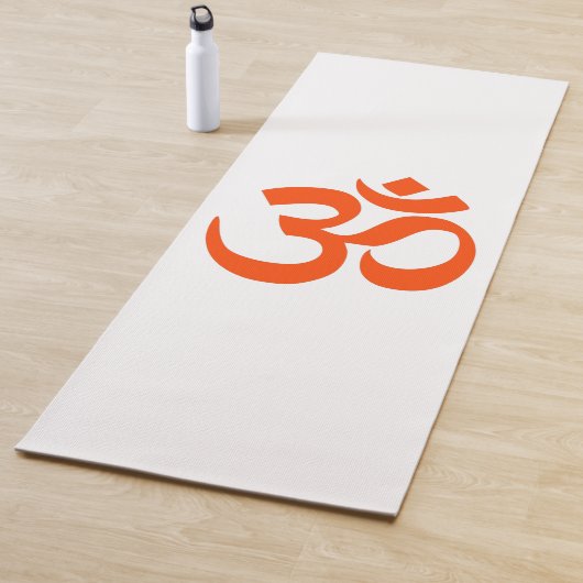 Tapis De Yoga Symbole de l'Om indien sacré (En situation)