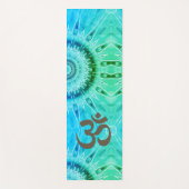 Tapis De Yoga SYMBOLE D'ORE DE TRIppY Mandala (Devant)
